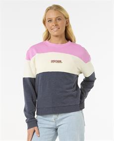 Rip Curl Las Dalias Colourblock Crew Fleece