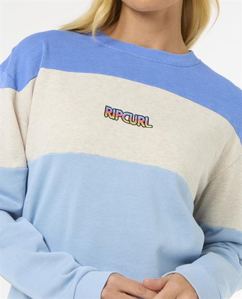 Rip Curl Las Dalias Colourblock Crew Fleece