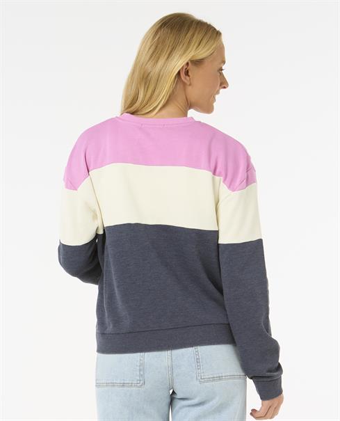 Rip Curl Las Dalias Colourblock Crew Fleece