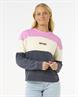 Rip Curl Las Dalias Colourblock Crew Fleece