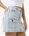 Rip Curl Las Dalias Denim Mini Skirt