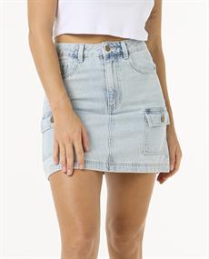 Rip Curl Las Dalias Denim Mini Skirt