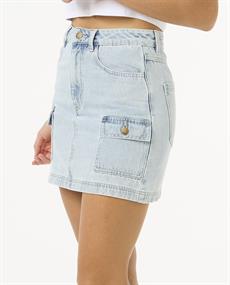Rip Curl Las Dalias Denim Mini Skirt