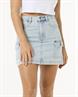 Rip Curl Las Dalias Denim Mini Skirt