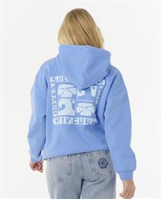 Rip Curl Oceanic Heritage - Dames Surf Lifestyle Fleece Hoodie