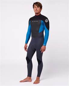 Rip Curl Omega 4/3 Wetsuit met rugritssluiting