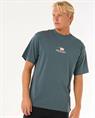 Rip Curl Pill Icon - Surf Lifestyle T-shirt voor heren met korte mouwen