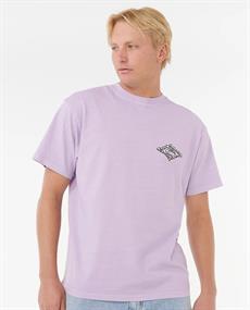 Rip Curl Raw Energy Thrash Tee - Heren Surf Lifestyle T-shirt met korte mouwen