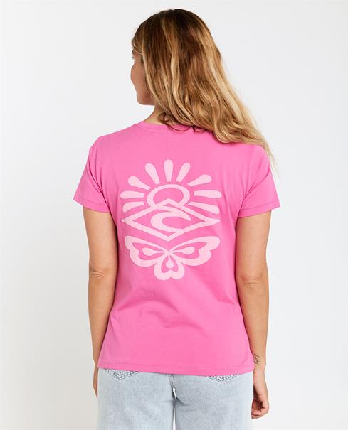 Rip Curl Re-Entry - Dames Surf Lifestyle Short Sleeve T-shirt