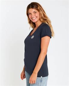 Rip Curl RE-ENTRY V NECK TEE - WOMEN SHORT SLEEVE TEE