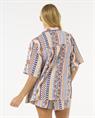Rip Curl San Carlos - Dames Surf Lifestyle Short Sleeve Blouse