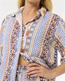 Rip Curl San Carlos - Dames Surf Lifestyle Short Sleeve Blouse