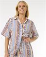 Rip Curl San Carlos - Dames Surf Lifestyle Short Sleeve Blouse