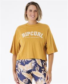 Rip Curl SEACELL CROP HERITAGE TEE - Dames T-shirt