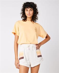 Rip Curl SEARCH ICON RELAXED TEE - WOMEN SHORT SLEEVE TEE