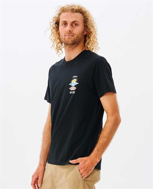 Rip Curl SEARCH ICON TEE - MEN SHORT SLEEVE TEE