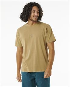 Rip Curl SEARCHERS EMBROIDERY TEE - MEN SHORT SLEEVE TEE
