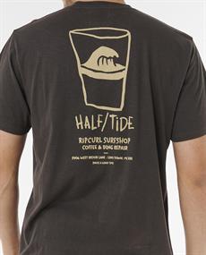 Rip Curl Shaper Address Tee - Heren Surf Lifestyle T-shirt met korte mouwen