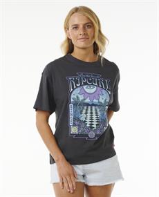 Rip Curl Slow Down Heritage - Womens Short Sleeve T-shirt