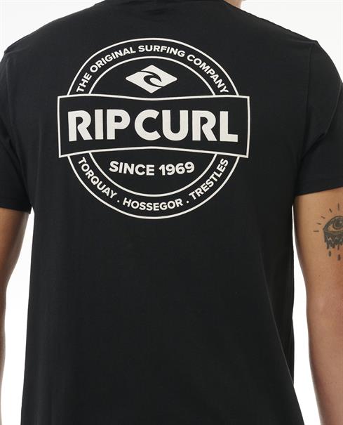 Rip Curl Staple T-shirt - Heren T-shirt met korte mouwen