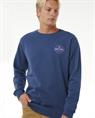 Rip Curl Stapler Crew - Mens Pull-Over Fleece Sweater