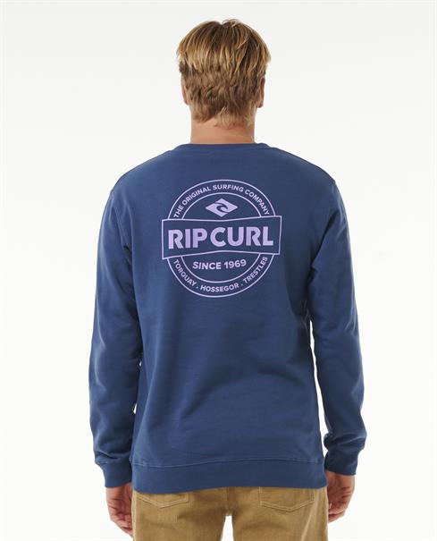 Rip Curl Stapler Crew - Mens Pull-Over Fleece Sweater