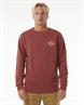 Rip Curl Stapler Crew - Mens Pull-Over Fleece Sweater