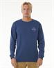 Rip Curl Stapler Crew - Mens Pull-Over Fleece Sweater