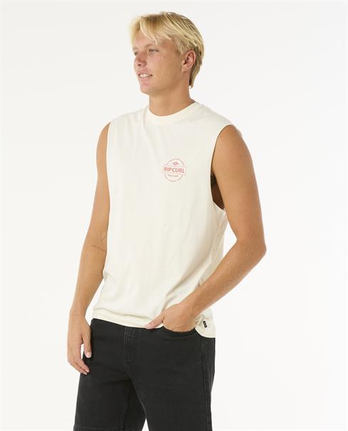 Rip Curl Stapler - Herren Surf Lifestyle Muscle Tee