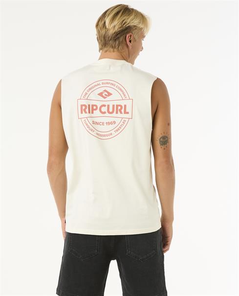 Rip Curl Stapler - Herren Surf Lifestyle Muscle Tee