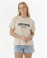 Rip Curl Surf Puff Relaxed Tee - Womens Surf Lifestyle Short Sleeve T-shirt