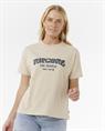 Rip Curl Surf Puff Relaxed Tee - Womens Surf Lifestyle Short Sleeve T-shirt