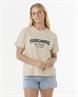 Rip Curl Surf Puff Relaxed Tee - Womens Surf Lifestyle Short Sleeve T-shirt