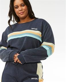 Rip Curl SURF REVIVAL PANELLED CREW - WOMEN PULL-OVER CREW