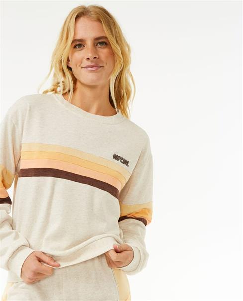 Rip Curl SURF REVIVAL PANELLED CREW - WOMEN PULL-OVER CREW