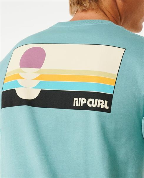 Rip Curl SURF REVIVIAL PEAKING TEE - MEN SHORT SLEEVE TEE
