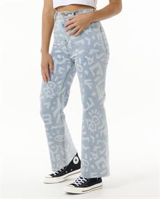 Rip Curl The Search Holiday - Womens Fitted Waist Denim Pan