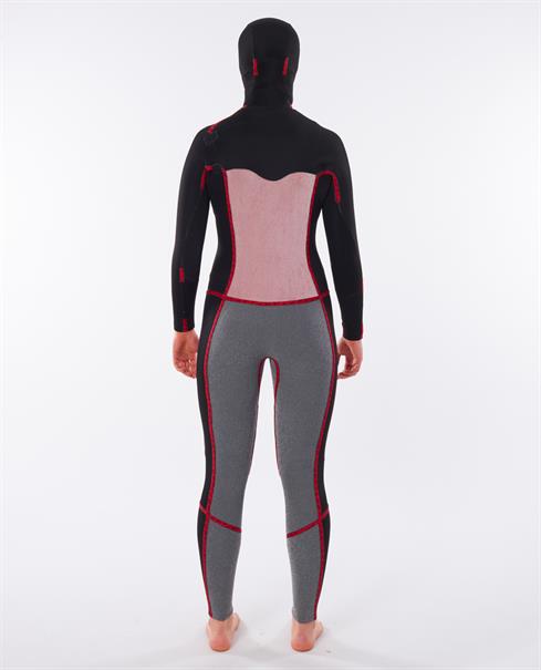 Rip Curl WMNS.D/PATROL 54 C/Z HOOD -Wetsuit Dames