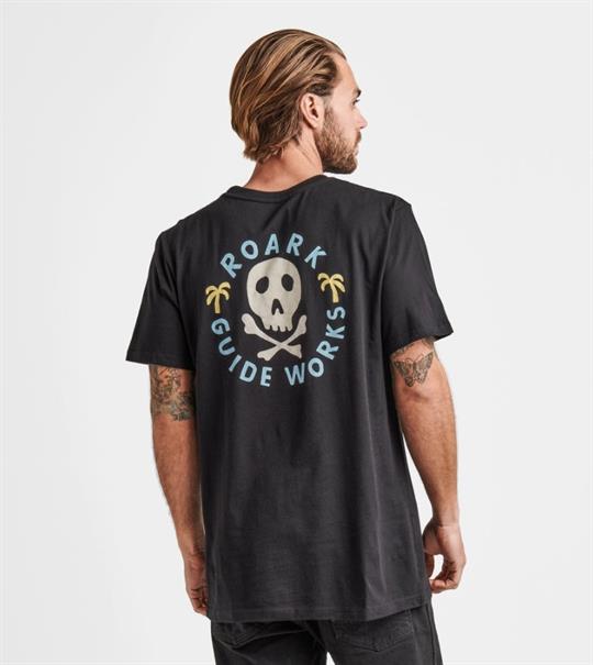 Roark Guideworks Skull Organic Tee - Heren T-shirt short