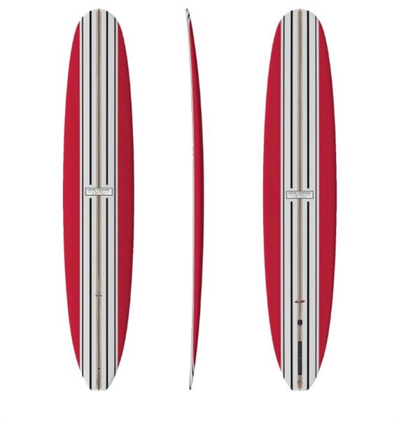 Roger Hinds Renaissance – Tuflite V-Tech – Single Fin – Blue