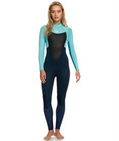 Roxy 3/2 mm Prologue - Wetsuit met rits aan de achterkant voor dames