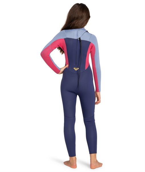 ROXY 4/3 mm Prologue – GBS-Neoprenanzug mit Reißverschluss hinten für Mädchen 8–16