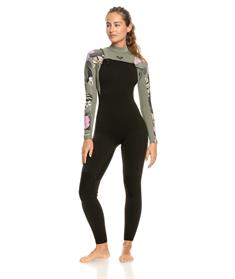 Roxy 4/3mm Elite - Chest Zip Wetsuit for Women