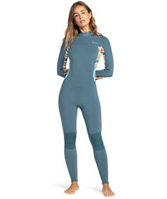 ROXY 4/3mm Swell Series Back Zip - Damen Wetsuit