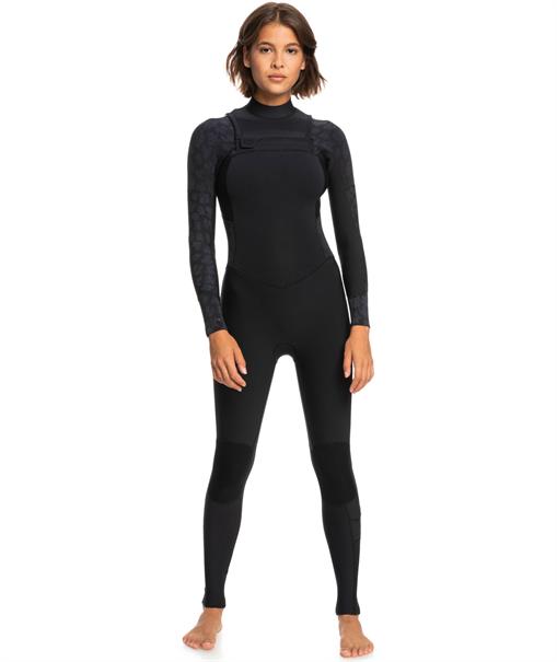 ROXY 4/3mm Swell Series - Chest-Zip-Neoprenanzug für Frauen