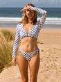 Roxy Artsy Tile - Cheeky Bikini Bottoms for Women