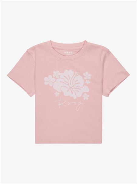 Roxy Baby One More Time - T-shirt met korte mouwen voor meisjes van 4 - 16 jaar