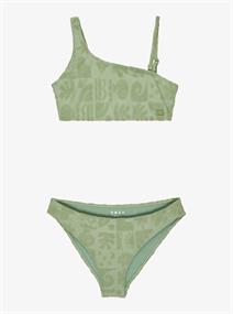 Roxy Beach Check - Two-Piece Swim Set for Girls 6 - 16