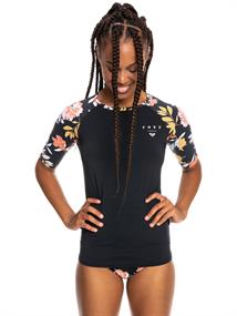 Roxy Beach Classics - Rash Vest met Korte Mouw voor Dames