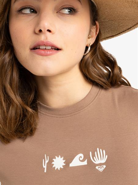 Roxy Beach Love - T-shirt met korte mouwen voor dames